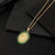 Fashion Portrait Copper Inlay Zircon Pendant Necklace 1 Piece