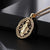 Fashion Portrait Copper Inlay Zircon Pendant Necklace 1 Piece