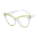 Fashion Printing Ac Butterfly Frame Full Frame Optical Glasses