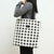 Fashion Printing Contrast Color Fabric Double-sided Cotton Linen Pocket Handbag Wholesale