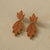 Fashion Pumpkin Bat Arylic Halloween Women's Earrings