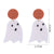 Fashion Pumpkin Letter Ghost Patchwork Arylic Earrings