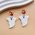 Fashion Pumpkin Soft Clay Women's Drop Earrings 1 Pair