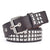 Fashion Punk Streetwear Solid Color Pu Leather Alloy Unisex Leather Belts 1 Piece