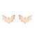 Fashion Rabbit Bat Bird Stainless Steel Plating Ear Studs 1 Pair