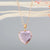 Fashion Round Artificial Crystal Pendant Necklace