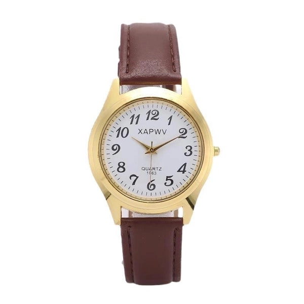 Fashion Round Buckle Quartz Men's Watches