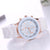 Fashion Round Buckle Quartz Women's Watches