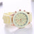 Fashion Round Buckle Quartz Women's Watches