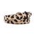 Fashion Round Button Leopard Snake Tattoo Slim Belt Nhpo153279