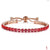 Fashion Round Copper Plating Inlay Rhinestones Bracelets 1 Piece