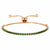 Fashion Round Copper Plating Inlay Rhinestones Bracelets 1 Piece