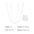 Fashion Round Flower Titanium Steel Pearl Plating 14k Gold Plated Necklace