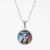 Fashion Round Letter Stainless Steel Necklace Patchwork Stainless Steel Necklaces