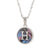 Fashion Round Letter Stainless Steel Necklace Patchwork Stainless Steel Necklaces