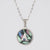 Fashion Round Letter Stainless Steel Necklace Patchwork Stainless Steel Necklaces