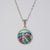 Fashion Round Letter Stainless Steel Necklace Patchwork Stainless Steel Necklaces