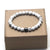 Fashion Round Natural Stone Beaded Bracelets 1 Piece