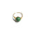 Fashion Round Natural Stone Rings 1 Piece