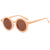 Fashion Round Pc Round Frame Full Frame Kids Sunglasses