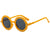 Fashion Round Pc Round Frame Full Frame Kids Sunglasses