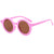 Fashion Round Pc Round Frame Full Frame Kids Sunglasses