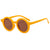 Fashion Round Pc Round Frame Full Frame Kids Sunglasses