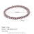 Fashion Round Stainless Steel Beaded Bracelets