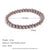 Fashion Round Stainless Steel Beaded Bracelets