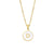 Fashion Round Stainless Steel Pendant Necklace