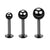 Fashion Round Stainless Steel Plating Lip Stud