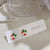 Fashion Santa Claus Christmas Socks Alloy Enamel Women's Ear Studs 1 Pair