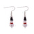 Fashion Santa Claus Christmas Socks Bell Epoxy Alloy Earrings