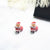 Fashion Santa Claus Elk Resin Women's Ear Studs 1 Pair