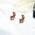 Fashion Santa Claus Elk Resin Women's Ear Studs 1 Pair