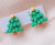 Fashion Santa Claus Plastic Resin Girl's Ear Clips 1 Pair