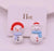 Fashion Santa Claus Plastic Resin Girl's Ear Clips 1 Pair