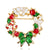 Fashion Santa Claus Star Elk Alloy Plating Rhinestones Women's Brooches