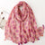 Fashion Scarf Orange Wheat Ear Tassel Travel Beach Towel Shawl