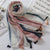 Fashion Scarf Orange Wheat Ear Tassel Travel Beach Towel Shawl