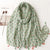 Fashion Scarf Orange Wheat Ear Tassel Travel Beach Towel Shawl