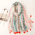 Fashion Scarf Orange Wheat Ear Tassel Travel Beach Towel Shawl