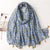 Fashion Scarf Orange Wheat Ear Tassel Travel Beach Towel Shawl