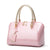 Fashion Shiny Patent Leather One-shoulder Handbags