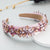 Fashion Shiny Stained Glass Drill Headband Simple Broad-brimmed Headband Hair Accessories