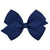 Fashion Simple Children's Solid Color Ribbed Bow Hair Accessories