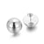 Fashion Simple Creative Stainless Steel Hemisphere Hollow Earrings