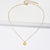 Fashion Simple Heart-shaped Pendant Chain Stainless Steel Necklace