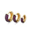 Fashion Simple Hot Sale Multi-color Zircon Earrings New Fashion Earrings Wholesale