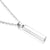 Fashion Simple Style Geometric Waves Stainless Steel Enamel Plating Necklace